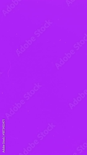 Vintage vertical overlay, pink lilac purple 35mm film leader with dust, scratches, light leaks, grunge text, grease pencil marks. Old blank film transition or background texture, grindhouse style.