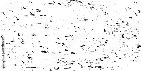 Abstract monochrome grunge background. Texture of cracks, scuffs, chips, stains, ink spots for background or design.