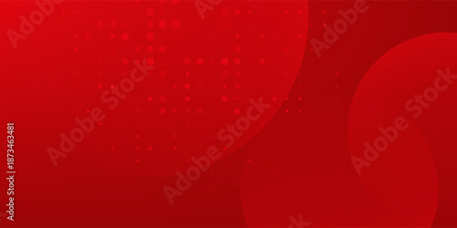 red abstract dot background. dynamic shapes composition. eps.10.