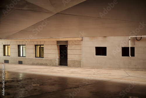 Shadow Geometry – Hidden Corner of Madrid