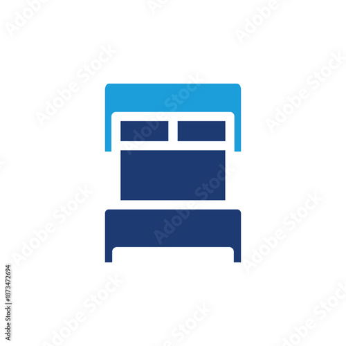 bedroom colored icon vector design good for web or mobile app
