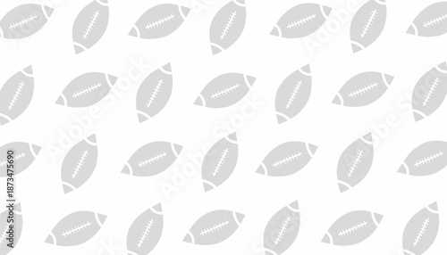 Bowling Ball Seamless Pattern Minimal Monochrome Background
