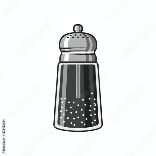Salt Shaker Illustration