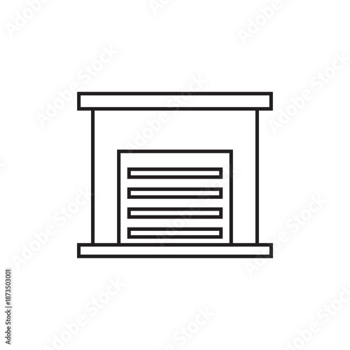 roller shutter icon