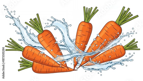 fresh carrots