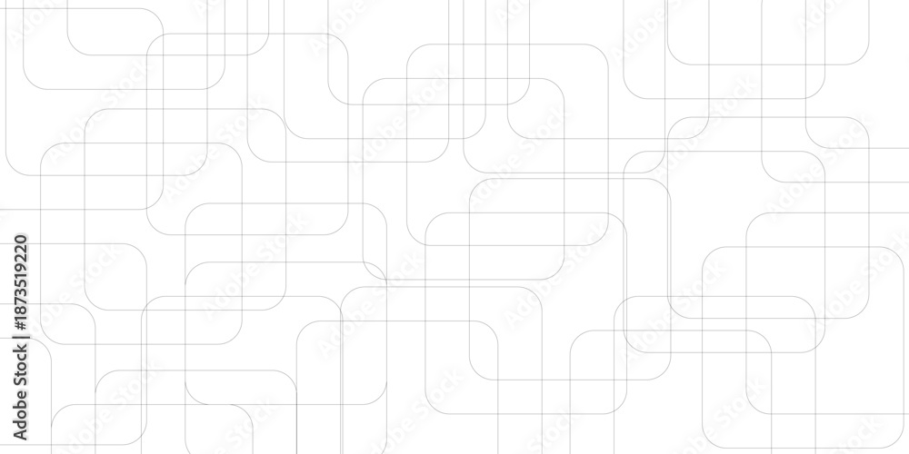 Fototapeta premium Geometric simple black and white minimalistic pattern.