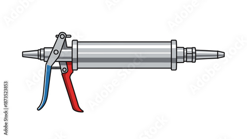 Outline vector icon of a tracing wheel used for sewing and pattern making.
