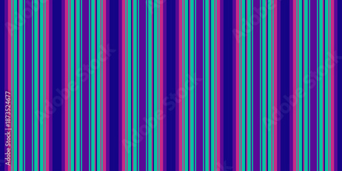 Vibrant vertical stripes in teal, purple, and pink create a dynamic, modern pattern.  Ideal for backgrounds, textiles, website designs, or any project needing a bold, colorful aesthetic.