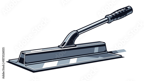 A detailed illustration of a mechanical bearing puller tool.