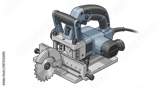 Detailed illustration of a chrome marine boat winch with handle.