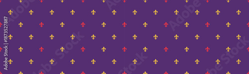 Wallpaper endless, abstract seamless pattern. Textile delicate a sparse floral. Elegant trendy of queen heraldry.