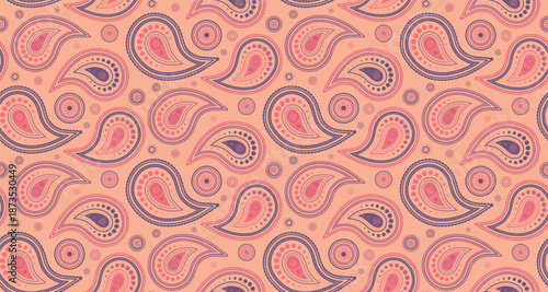 Western carpet as cool flower. Clothing vibrant in paisley minimal. Vintage template, endless exotic.