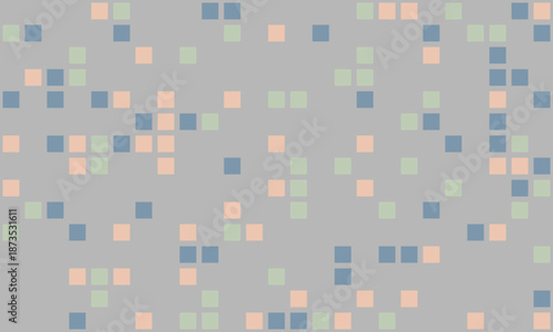 Birthday card invitation art vintage. Pattern trendy covering block. Repeat poster illustration 90s.