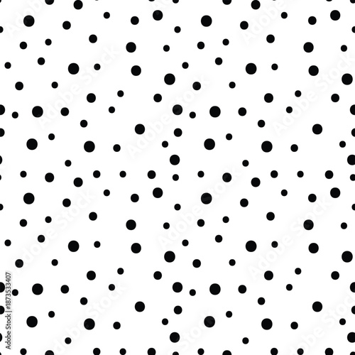Small, scattered dots pattern. Seamless pattern featuring random tiny dots texture.