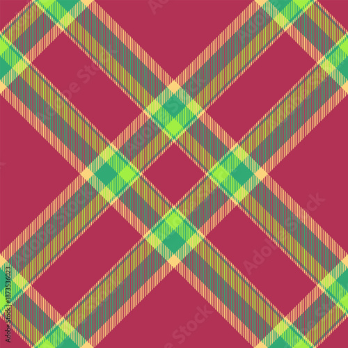 Tartan plaid seamless vector features traditional intersecting lines for classic fashion, home decor, and seasonal design projects.