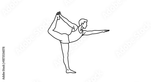 W Page 5 Yoga Pose Illustration.