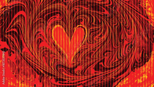 A minimalistic design representing a vector file format on a plain white background