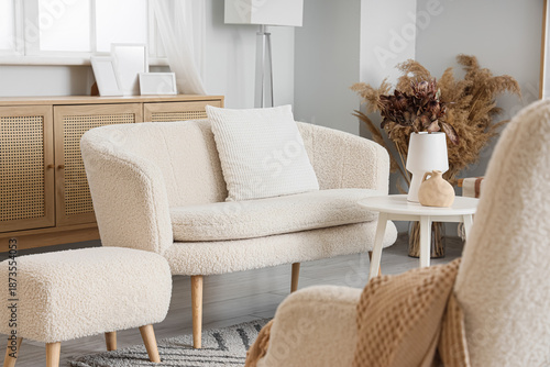 Interior of stylish living ...