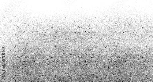 Fotografía Versatile black noise speckles on transparent alpha channel