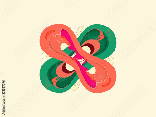 Colorful Fidget Spinner with Vibrant Design.