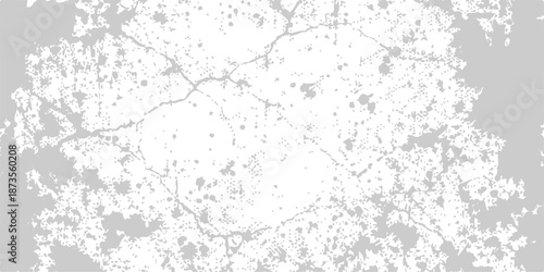 Abstract monochrome grunge background featuring a vintage textured cement wall pattern with a dirty gray paint design and marble stone paper illustration for an old industrial backdrop