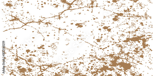 Aged brown iron surface showing a grunge rusty metal texture with an old abstract pattern of weathered stone and antique macro details on a dirty wall background