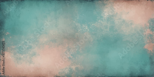 Abstract blue grunge background featuring a storm of dark clouds and white smoke texture with vintage light effects over a misty nature sky