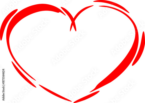 A simple heart shape illustration suitable for romantic or health-related content.