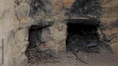 초가집부엌아궁이(한국+초가+짚+전통+문화+아궁이)