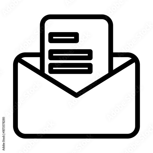 letter line icon