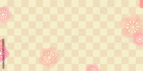 梅　節分　花　春　背景