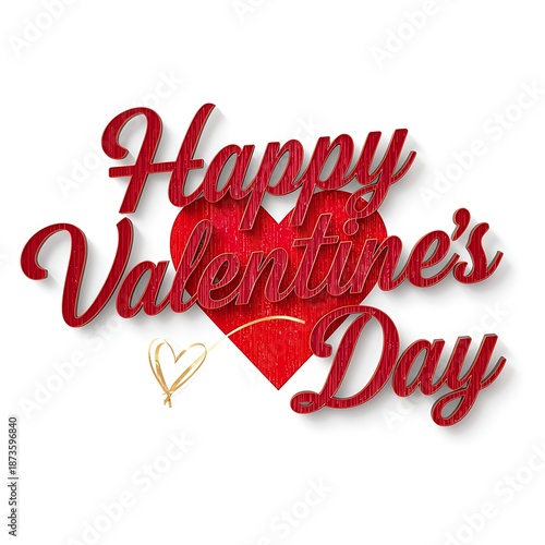 The phrase 'Celebrate Valentine's Day in style', with an elegant and festive design. The background should be vibrant red with romantic details, such as hearts, flashes of light and elements related t