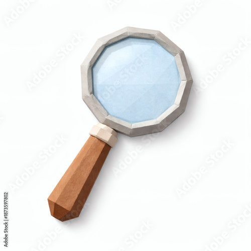 Magnifying Glass Detail: A ...