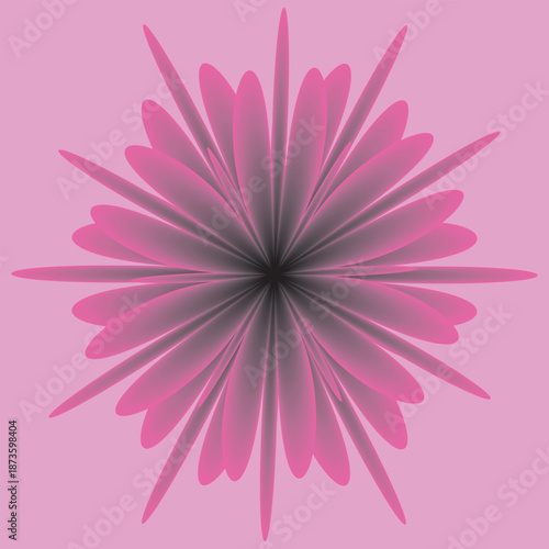 Pink Flower pattern background design
