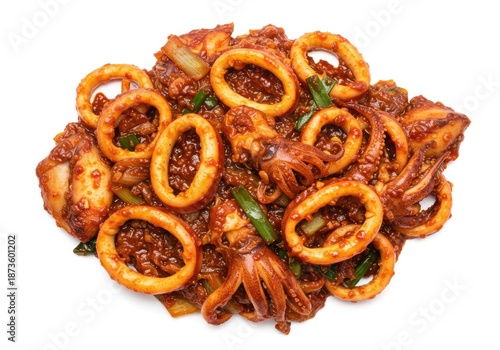 ojingeo bokkeum stir fried spicy squid