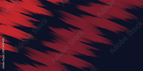 Red halftone dots blue color pattern gradient grunge texture background. Dot pop art comic sport style vector illustration. Modern Trendy design in vector Illustration