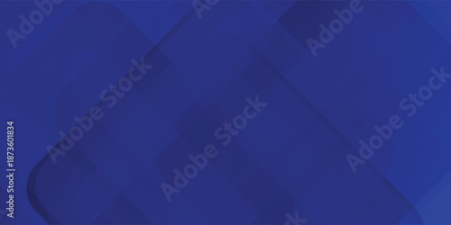 Abstract blue background with glowing geometric lines. Modern blue gradient square shape design. Futuristic technology concept. vector Eps 10