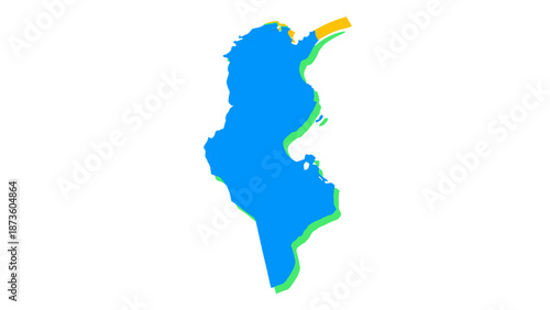 africa continent map outline