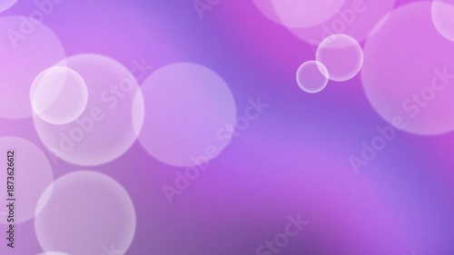 Ethereal Purple Bubbles: Soft Focus Abstract Gradient