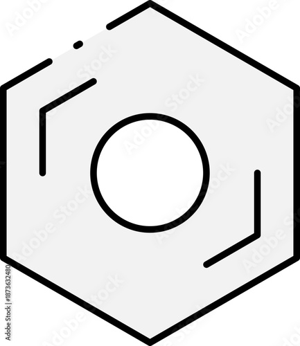 Simple Vector Graphic of Electrical Plug and Socket
