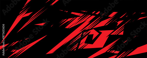 car decal design in vector art style