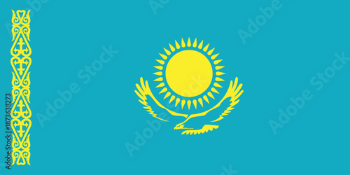 Kazakhstan national flag