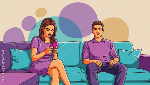 Navigating digital age relationships: smartphone focus creating an emotional gap for a modern couple