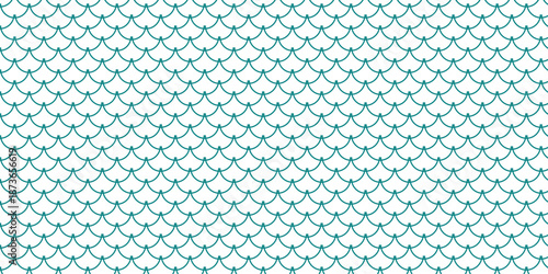 simple fish scale pattern art for banner poster background.