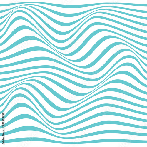 simple horizontal line wave pattern art for banner poster background.