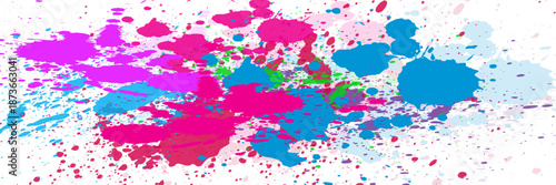 Colorful Artistic Watercolor Splash Design