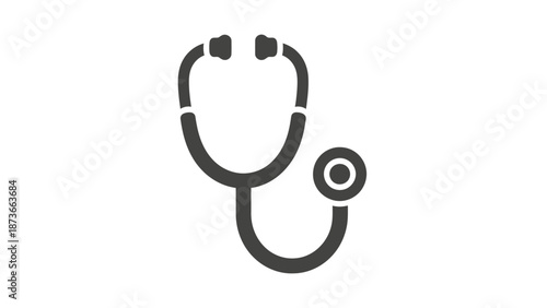 Medical Examination Stethoscope Close-up Healthcare Equipment Professional Clinic View