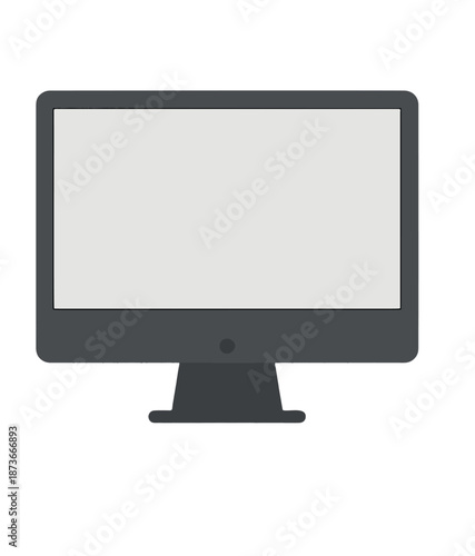 Modern Computer Monitor Display.