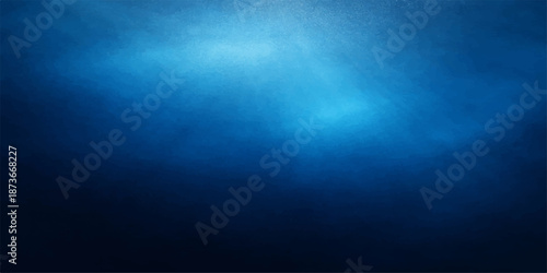 An underwater world background features blue sea water textures with dark motion patterns where light rays pierce through misty clouds and smoky fog to create a deep space art backdrop