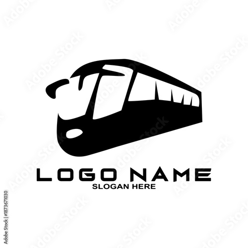 Bus Icon, travel bus logo template.	